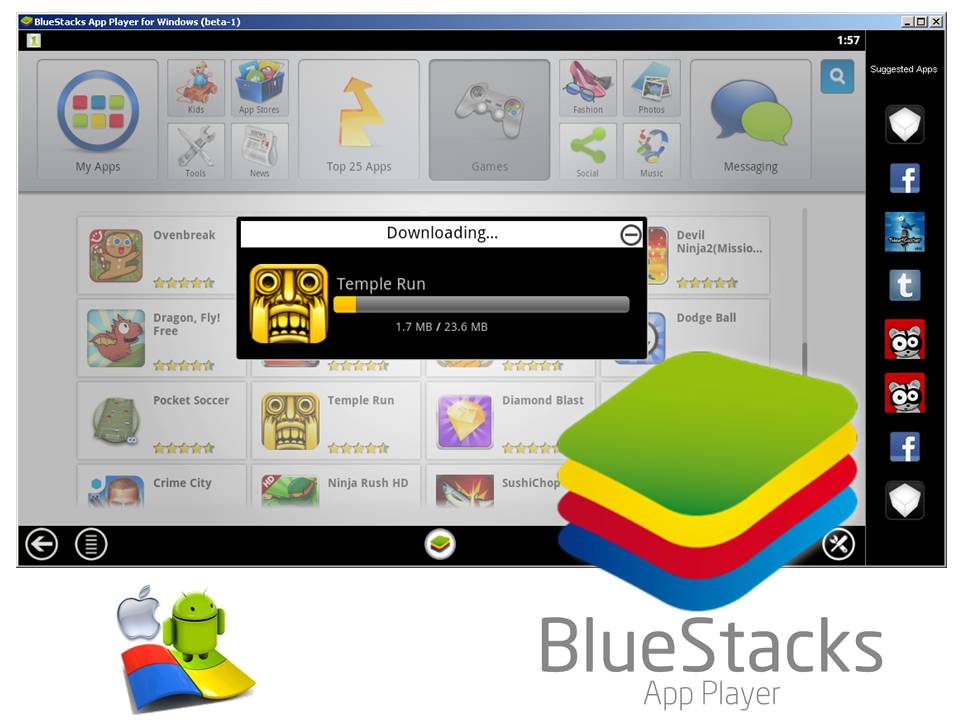 BlueStacks 2.5.55 Build 6279 Windows&Mac